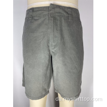 100% bomulds lærred farvede shorts